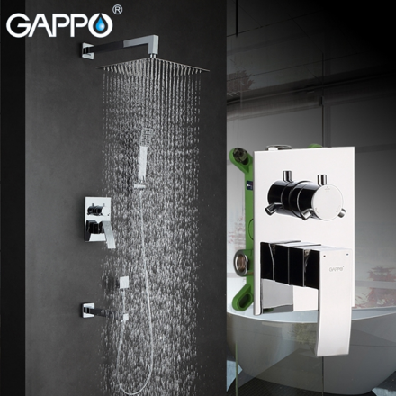 Gappo G7102  Душевая система для ванны встроенная