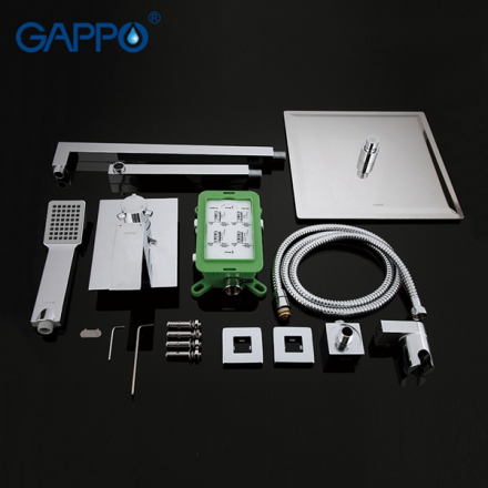Gappo G7102  Душевая система для ванны встроенная