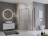 BelBagno UNO-195-P-1-80-C-Cr душевой уголок