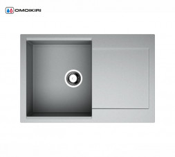 Omoikiri Daisen 78-GR мойка 780x510 leningrad grey
