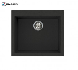 Omoikiri Bosen 57-BL мойка 570x500 черный