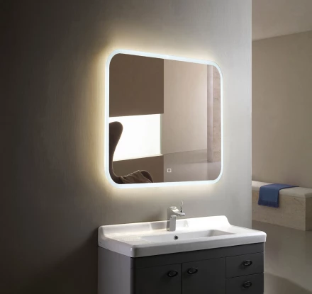 Azario Стив ФР-00001137 Зеркало LED-подсветка с диммером 800х680