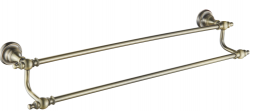Rose RG1127Q Полотенцедержатель двойной бронза