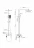 Wonzon &amp; Woghand Cube 2.0 WW-88047068-CR Душевая система хром
