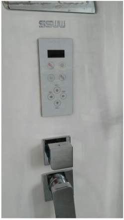 SSWW WU103AR душевая кабина с ванной 150x85