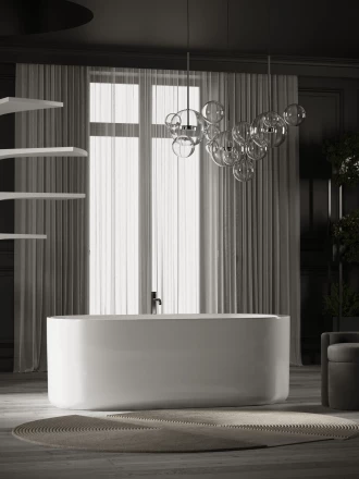 Sancos Fiori FB04 ванна акриловая 170x80x58