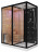 Ceruttispa ALBANO Nero-L Black Комбинированная сауна 180x110