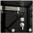 Ceruttispa ALBANO Nero-L Black Комбинированная сауна 180x110