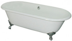 Elegansa Gretta Chrome Чугунная ванна 170x75