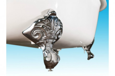 Elegansa Gretta Chrome Чугунная ванна 170x75