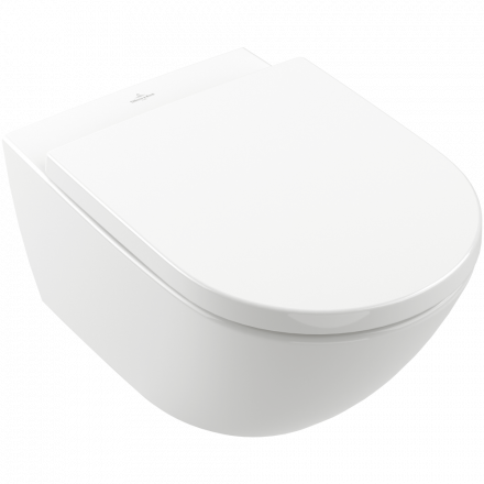 Унитаз подвесной Villeroy Boch SUBWAY 3.0 4670TS01 с сиденьем SoftClos