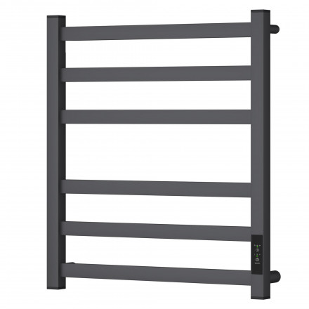 POINT Меркурий PN83856GR П6 Полотенцесушитель электрический 500x600 диммер справа
