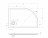 BelBagno UNO TRAY-MR-UNO-RH-120/80-550-35-W-R-CR душевой поддон из искусственного мрамора в комплекте с сифоном