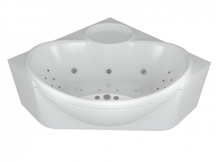 Aquatek Эпсилон 150x150 Акриловая ванна с гидромассажем