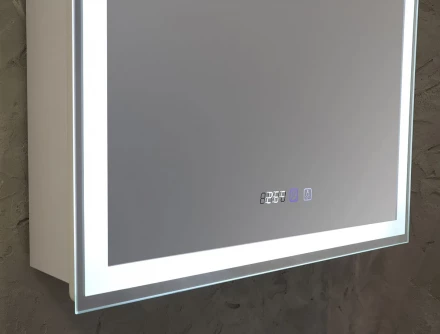 Azario Киото 60 LED-00002358 Зеркало-шкаф c подсветкой и диммером 600х800