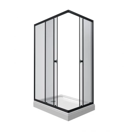 Triton Вента-Блэк 100*80 Душевое ограждение