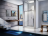 Good Door Antares WTW-130-C-CH Душевая дверь