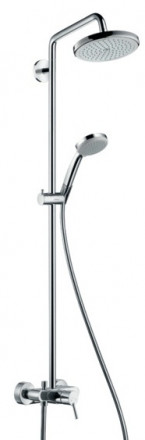 Hansgrohe Croma 220 Showerpipe 27222000 Душевая стойка с поворотным держателем