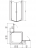 Radaway Torrenta KDD 90Rx80L Душевой угол стекло прозрачное