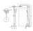 Bravat Palace F9172217CP-A-RUS душевая стойка