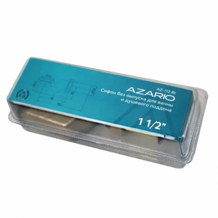 Сифон Azario AZ-112-Br