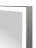 Континент Frame silver standart 900x700 зеркало