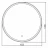 Azario Перла d1000-2 LED-00002496 Зеркало с подсветкой