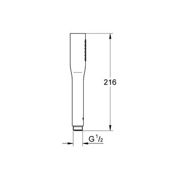 Grohe Euphoria Cosmopolitan 27367000 Ручной душ