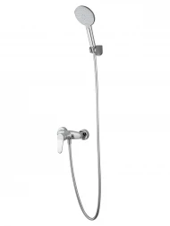 Wonzon &amp; Woghand Alfa WW-AE3102-CR Смеситель для душа черный матовый