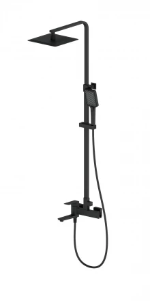 Wonzon &amp; Woghand Edge WW-88739003-MB Душевая система черный матовый