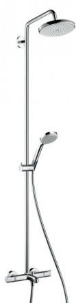 Hansgrohe Croma 220 Showerpipe 27223000 Душевая стойка с поворотным держателем