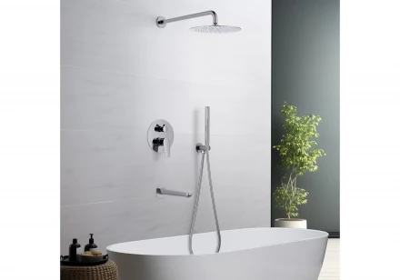 AQUATEK БЕТТА AQ1173CR set 4 в 1 душевой комплект