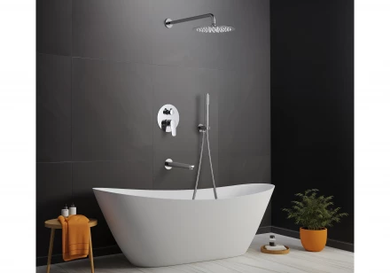 AQUATEK БЕТТА AQ1173CR set 4 в 1 душевой комплект