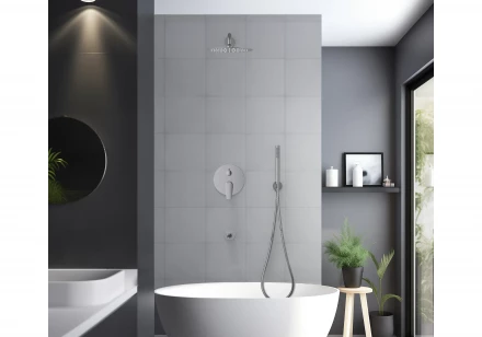 AQUATEK БЕТТА AQ1173CR set 4 в 1 душевой комплект