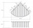 Bemeta Graphit 156208312 Угловая полочка для мыла