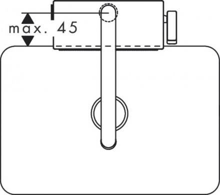 Hansgrohe Aquno Select M81 250 73836000 смеситель для кухни с выдвижным душем