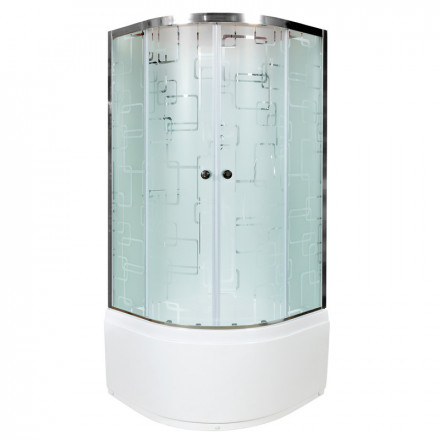 Deto ЕМ4590 N Душевая Кабина 90x90 (без крыши)