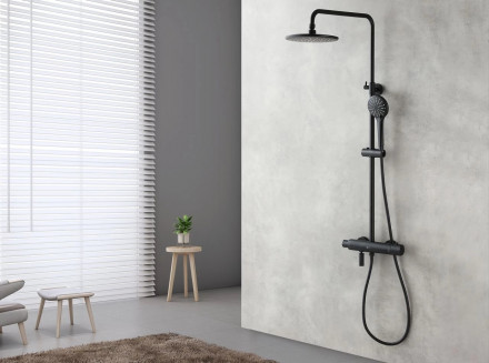 Lemark Bronx LM3772BL Душевая стойка для ванны