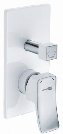 Wasserkraft Aller 10641White Смеситель для ванны встраиваемый