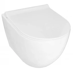 Azario Geno AZ2196D Унитаз подвесной безободковый с сиденьем микролифт