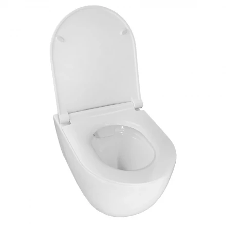Azario Geno AZ2196D Унитаз подвесной безободковый с сиденьем микролифт