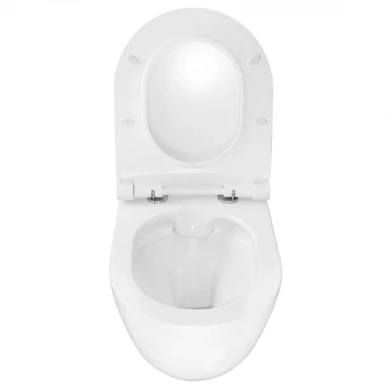 Azario Geno AZ2196D Унитаз подвесной безободковый с сиденьем микролифт