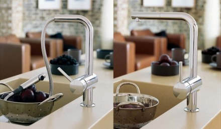 Grohe Minta 32168000 Смеситель для кухни с выдвижным изливом