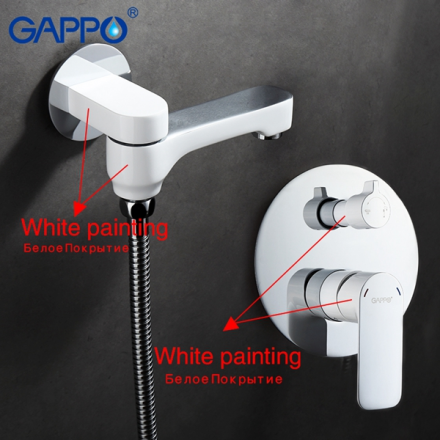 Gappo G7148-8  Душевая система для ванны встроенная