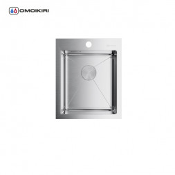 Omoikiri Akisame 41-IN мойка 410x510 нержавеющая сталь