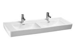 Laufen Pro 8.1496.7.000.104.1 раковина двойная 130x48 см