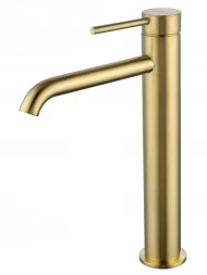 Wonzon &amp; Woghand Stick WW-88239017-BG Смеситель для раковины высокий темный графит