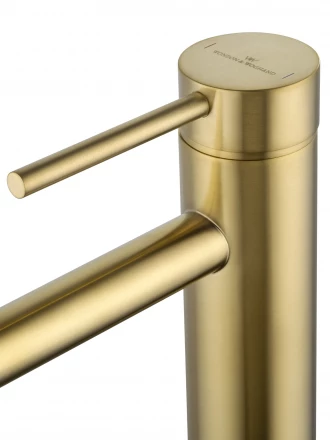 Wonzon &amp; Woghand Stick WW-88239017-BG Смеситель для раковины высокий темный графит