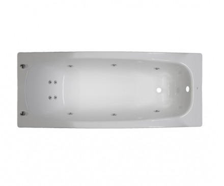 Roca Continental 170x70 Чугунная ванна с гидромассажем