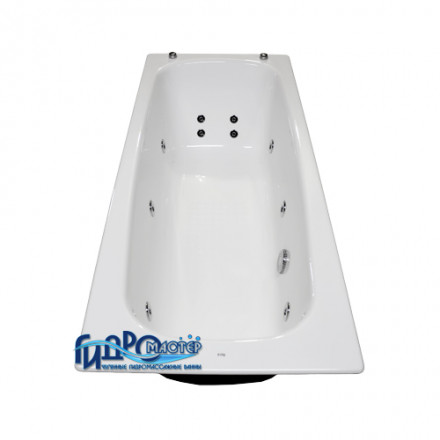 Roca Continental 170x70 Чугунная ванна с гидромассажем